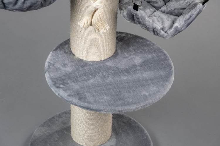 Round step Light Grey, Maine Coon Sleeper round step Light Grey (for 12, 15 or 20 cm poles)