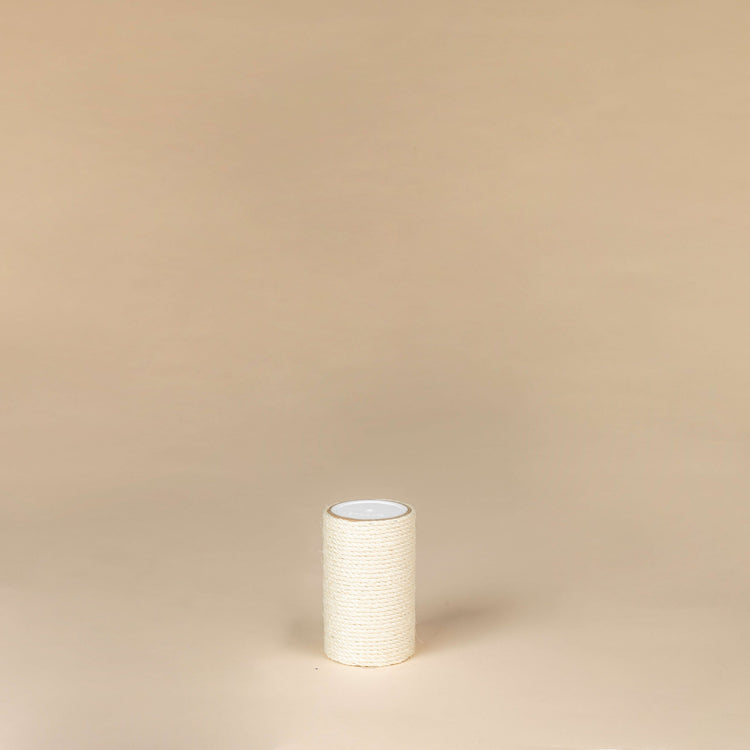 Sisal Pole 20 cm x 12 cmØ - M8 (Beige)