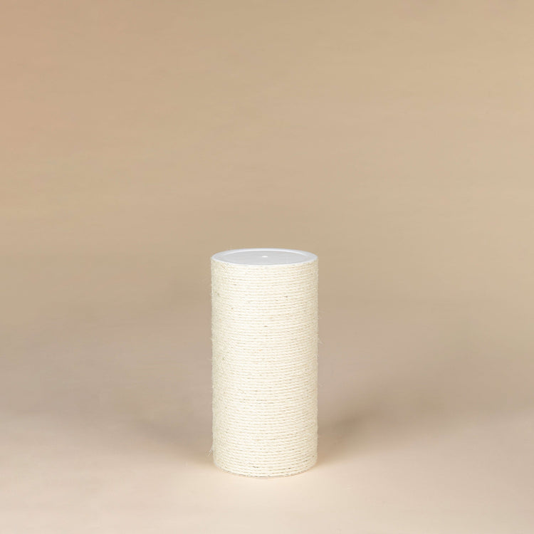 Sisal Pole 40 cm x 20 cmØ - M10 (Beige)