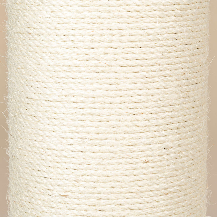 Sisal Pole 40 cm x 20 cmØ - M10 (Beige)