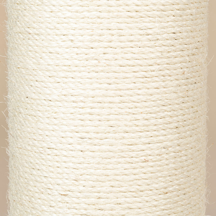 Sisal Pole 80 cm x 20 cmØ - M10 (Beige)