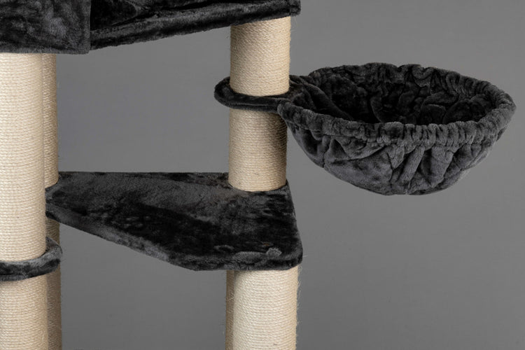 Hammock 45cm diameter for 12 cm pole Dark Grey