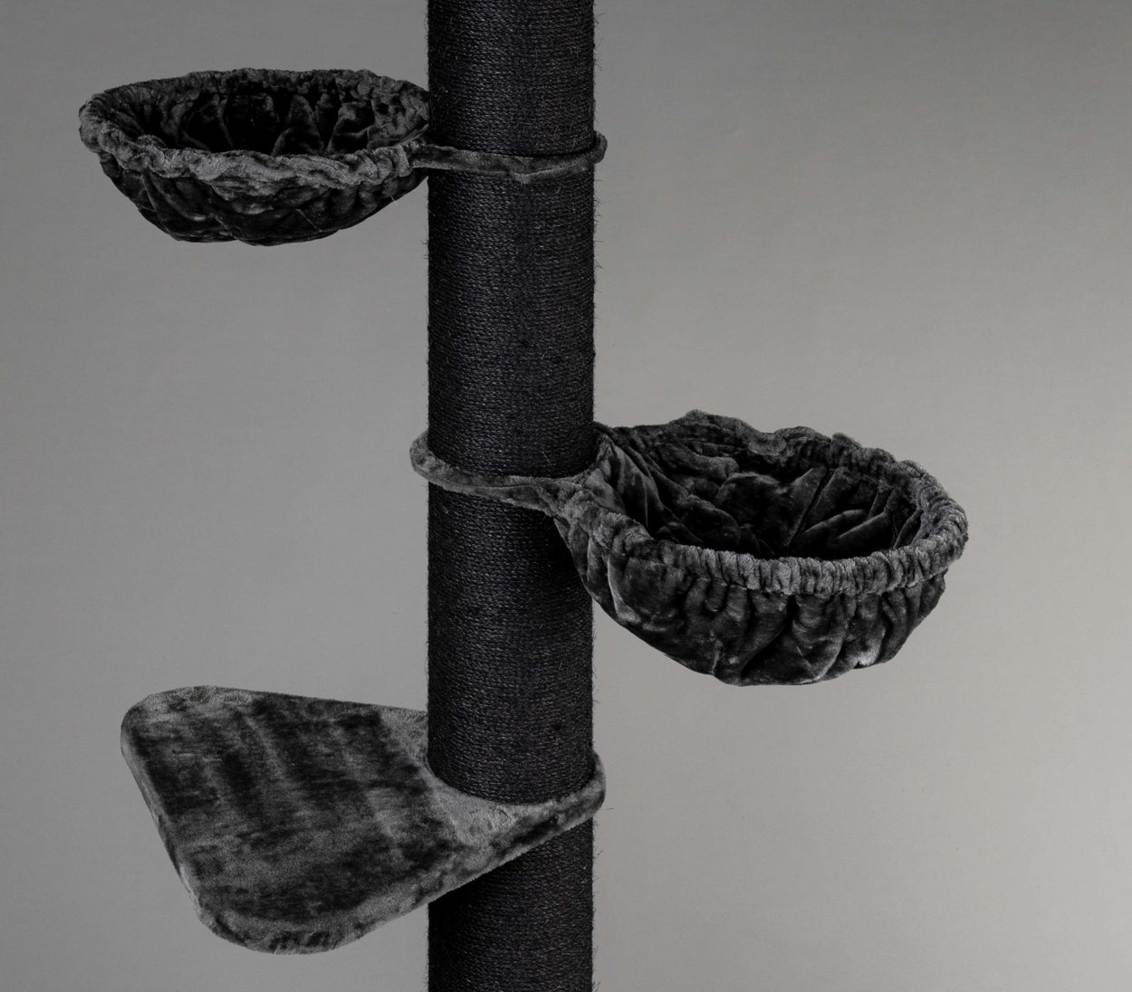Hammock 45cm diameter for 20 cm pole Dark Grey