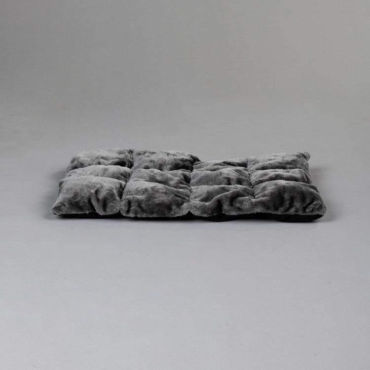 Cushion for rectangular top bed dark grey (60x43x15cm)
