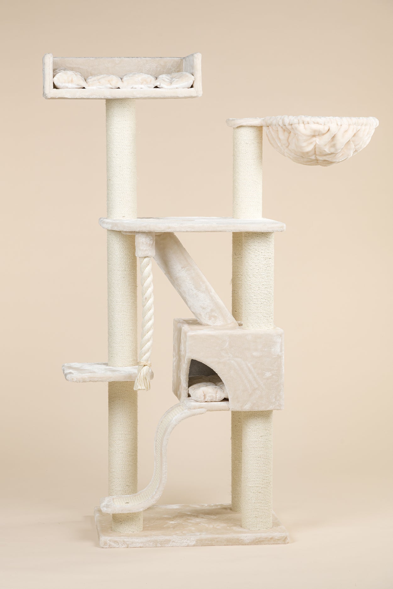 Cat Mansion Beige