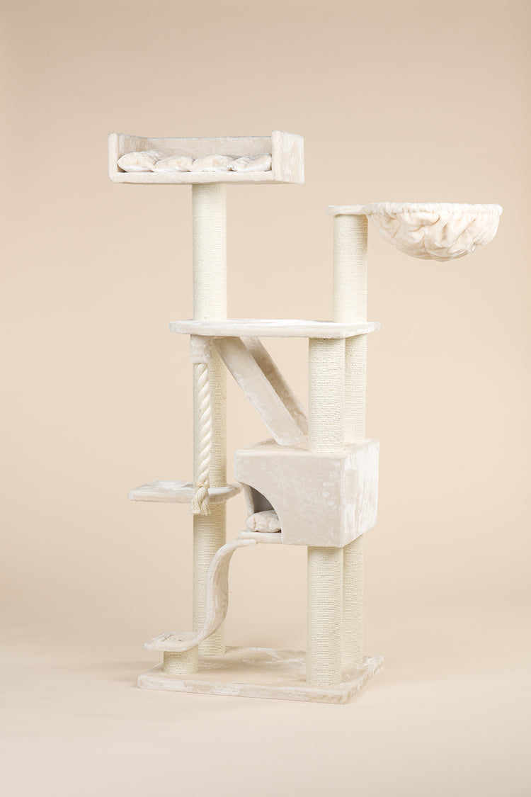 Cat Mansion Beige