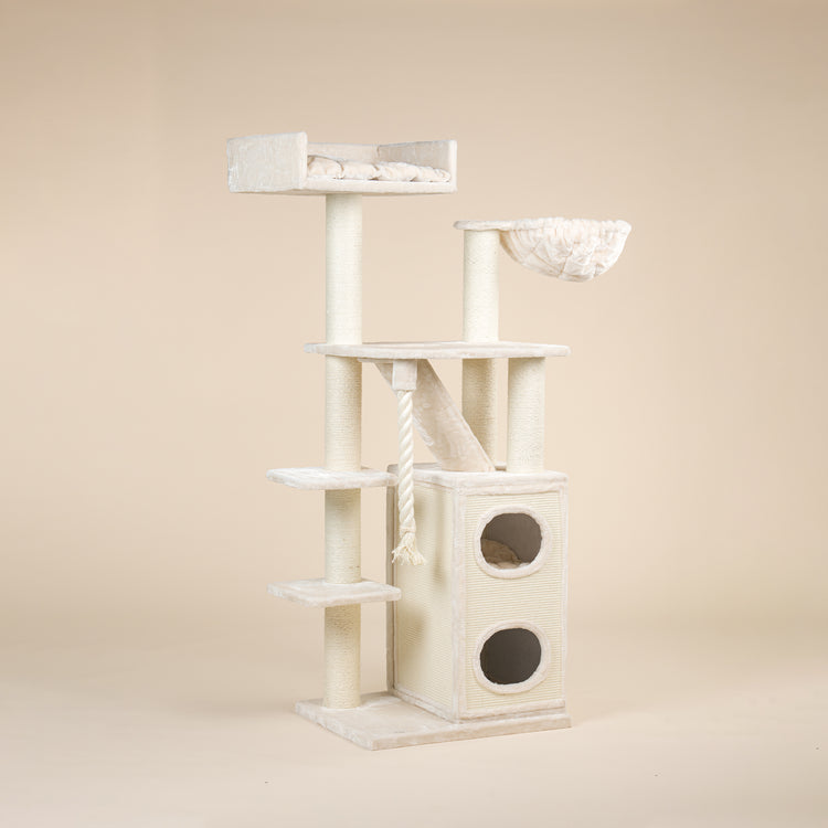 Cat Condo Beige