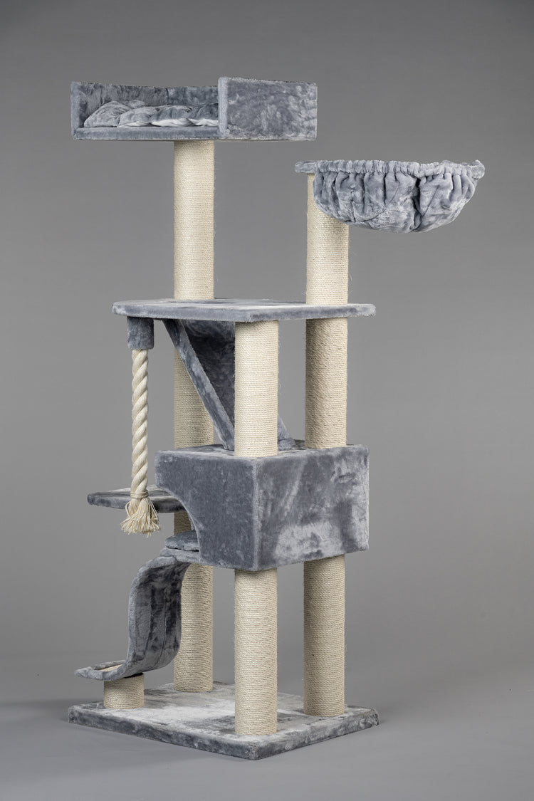 Cat Mansion Light Grey