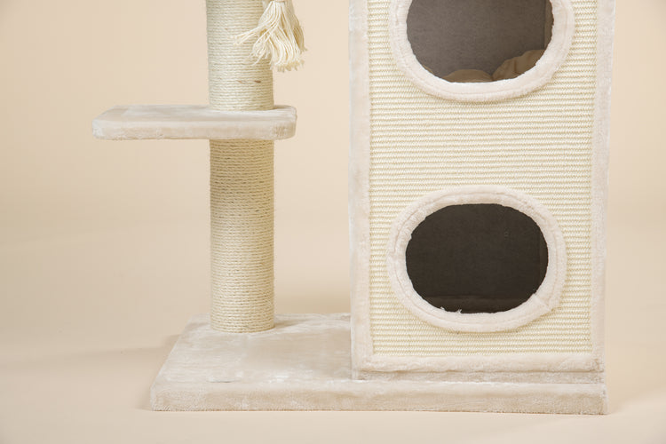 Cat Condo Beige