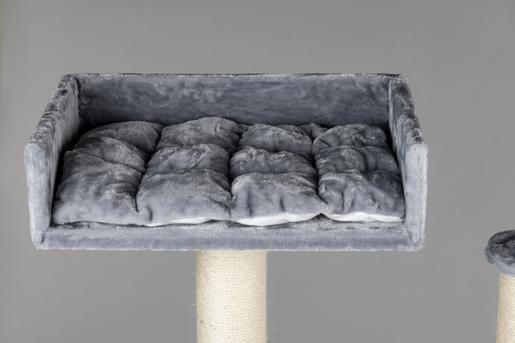 Cat Mansion Light Grey