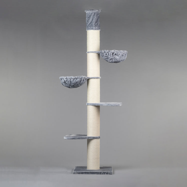 High Cat Tower Light Grey