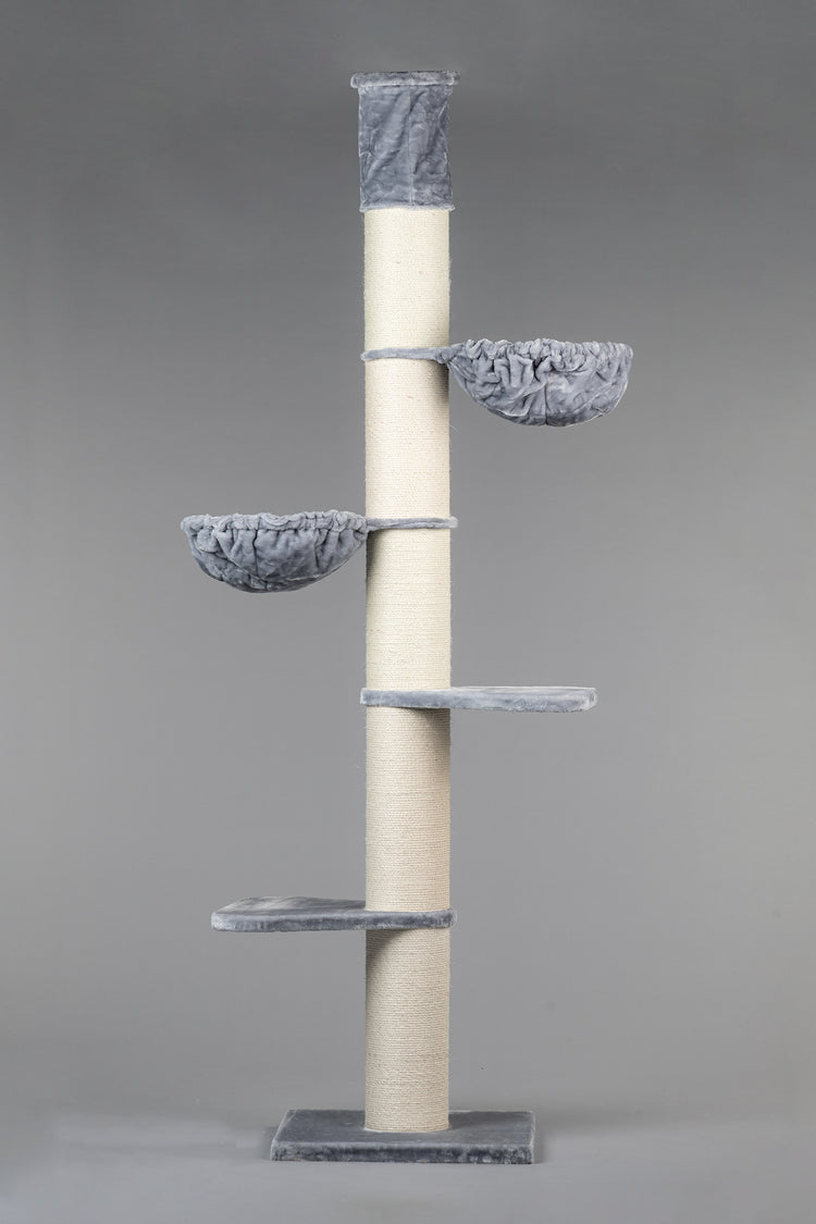 High Cat Tower Light Grey