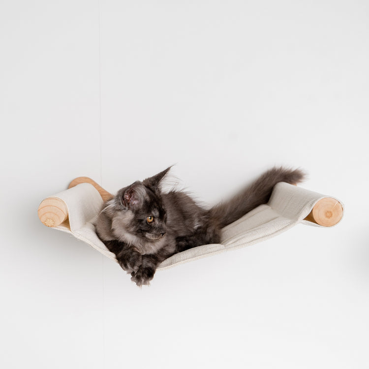 Cat Climbing Wall - Hammock de Luxe XXL (Beige)