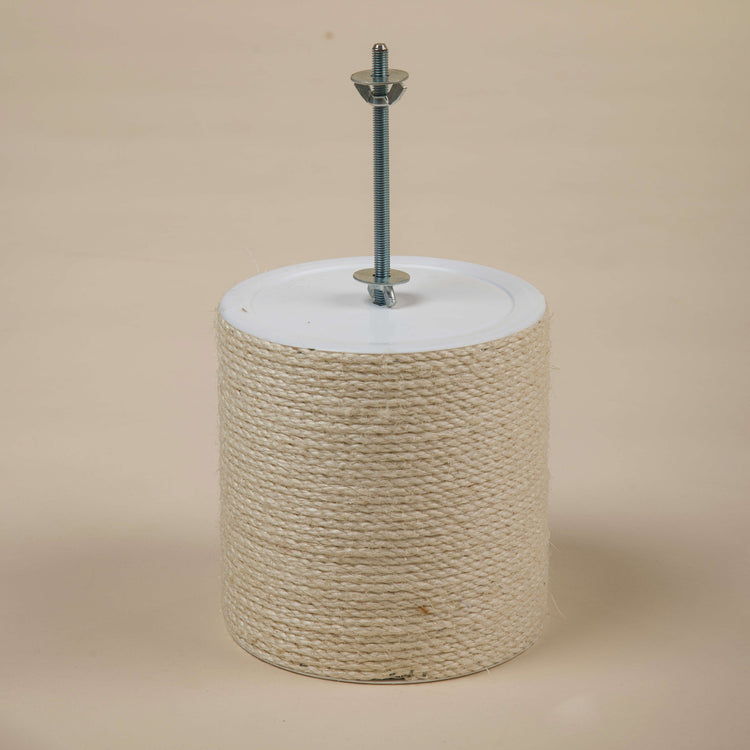 Floor-To-Ceiling Tensioner, 20 cm Sisal Poles (beige)