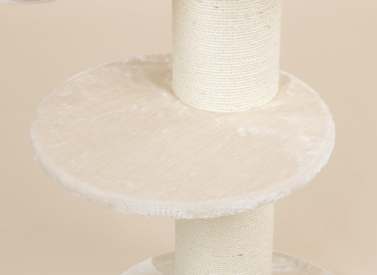 Round step Beige, Maine Coon Sleeper (for 12, 15 or 20 cm poles)