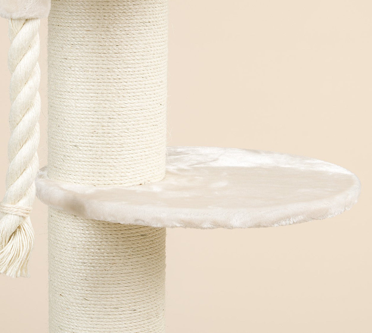 Round step Beige, Maine Coon Sleeper (for 12, 15 or 20 cm poles)