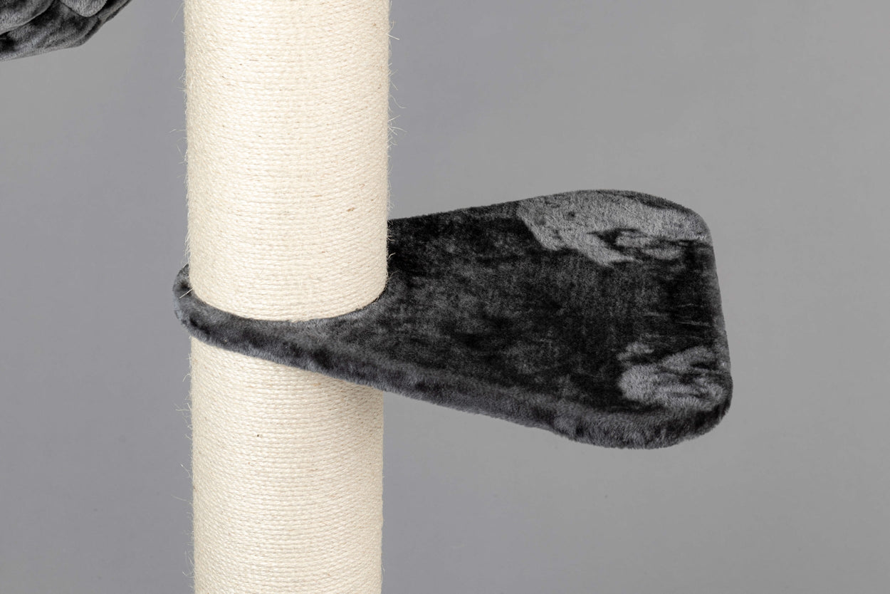 Large, Dark Grey Lying Area Step Triangular (for 12, 15 or 20 cm poles)