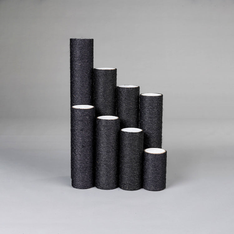 Sisal Pole 40 cm x 12 cmØ - M8 (Blackline)