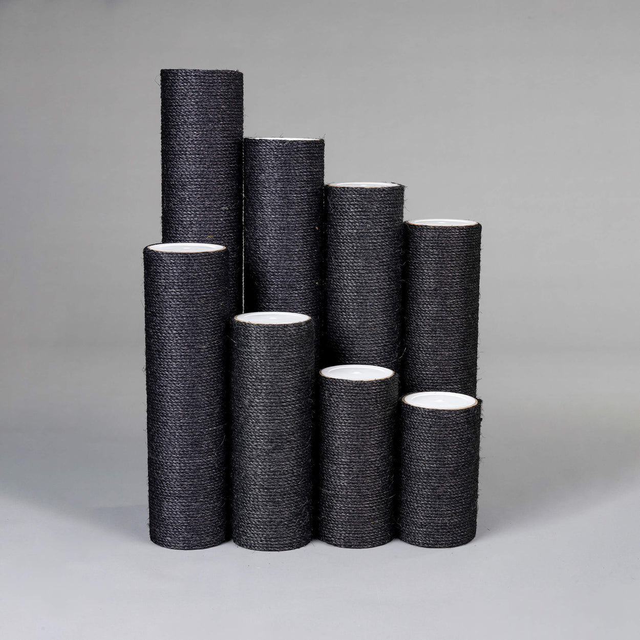 Sisal Pole 40 cm x 15 cmØ - M8 (Blackline)