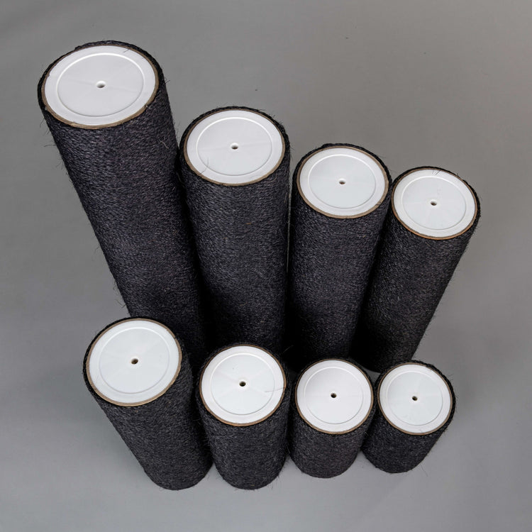 Sisal Pole 50 cm x 15 cmØ - M8 (Blackline)