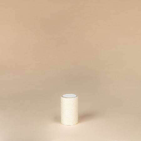 Sisal Pole 20 cm x 12 cmØ - M8 (Beige)