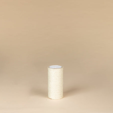 Sisal Pole 25 cm x 12 cmØ - M8 (Beige)