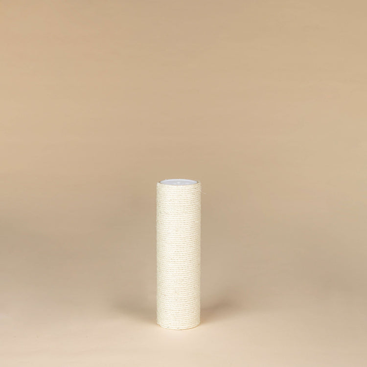 Sisal Pole 40 cm x 12 cmØ - M8 (Beige)