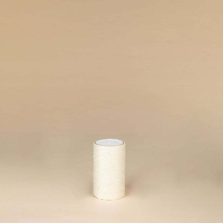 Sisal Pole 25 cm x 15 cmØ - M8 (Beige)