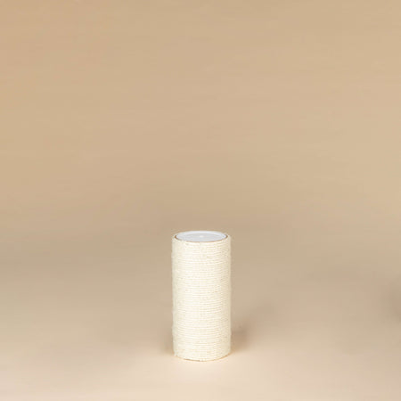 Sisal Pole 30 cm x 15 cmØ - M8 (Beige)