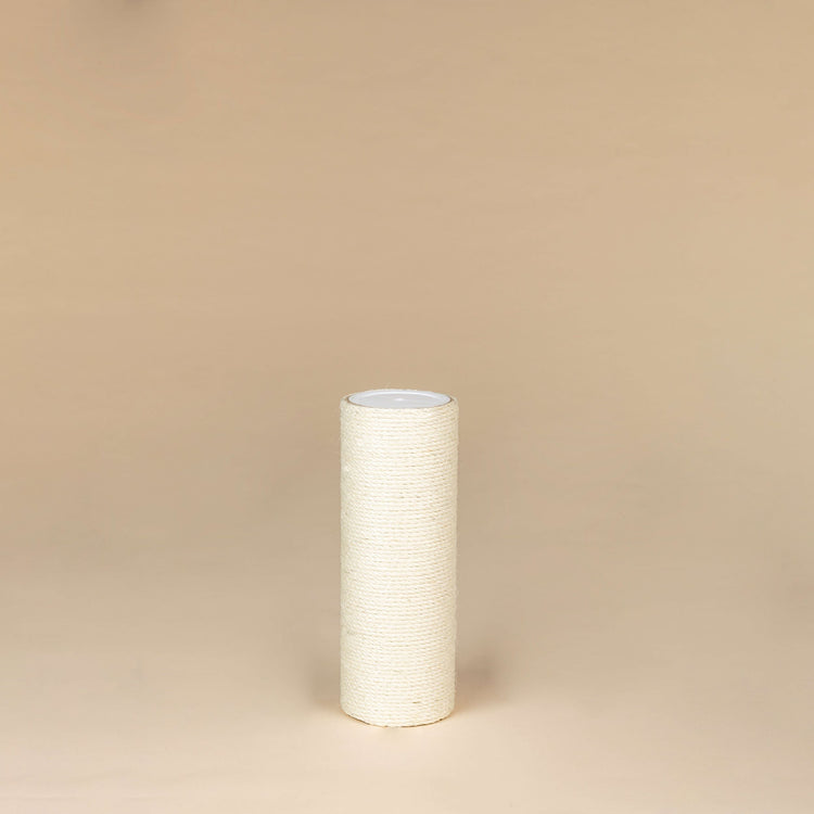 Sisal Pole 40 cm x 15 cmØ - M8 (Beige)