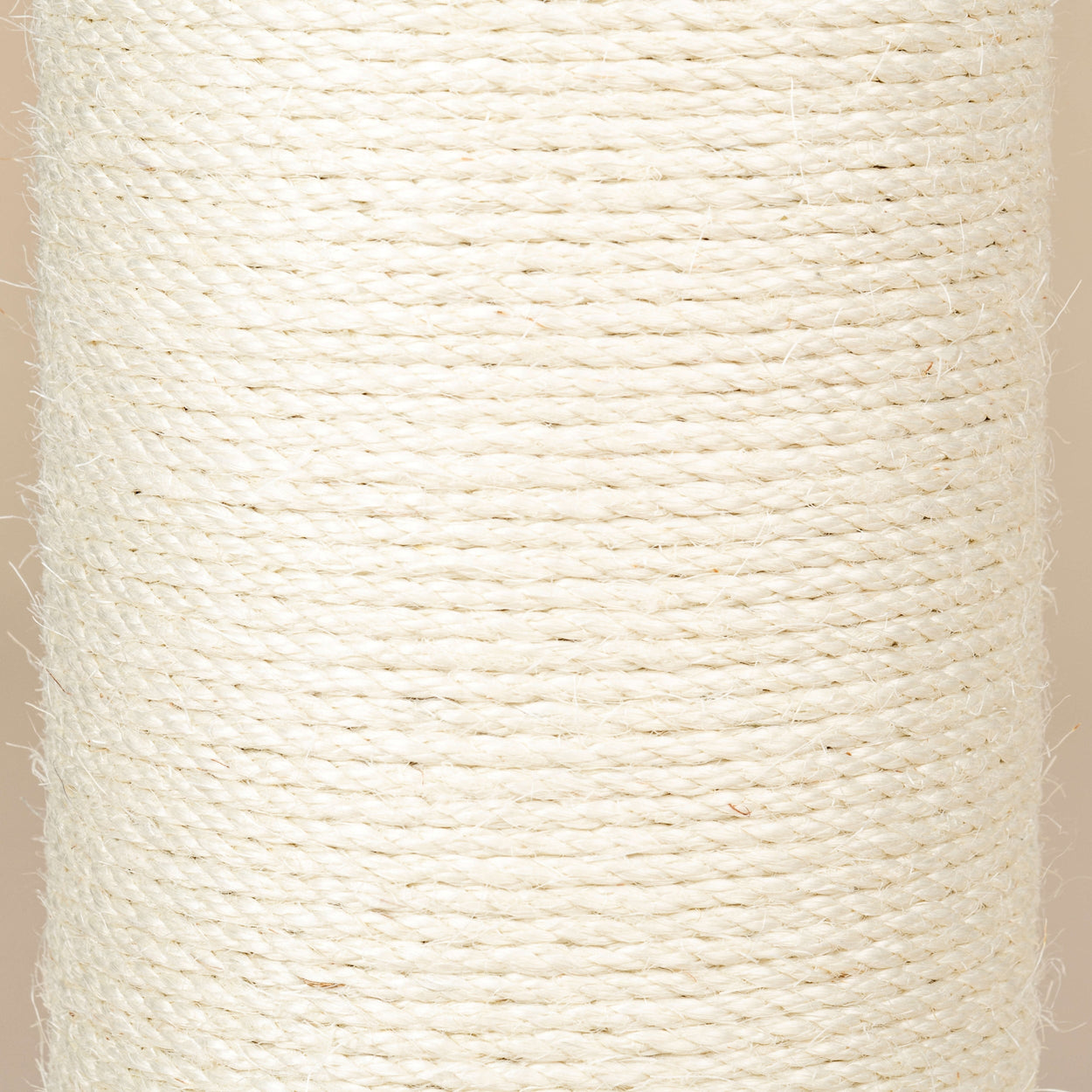 Sisal Pole 50 cm x 20 cmØ - M10 (Beige)