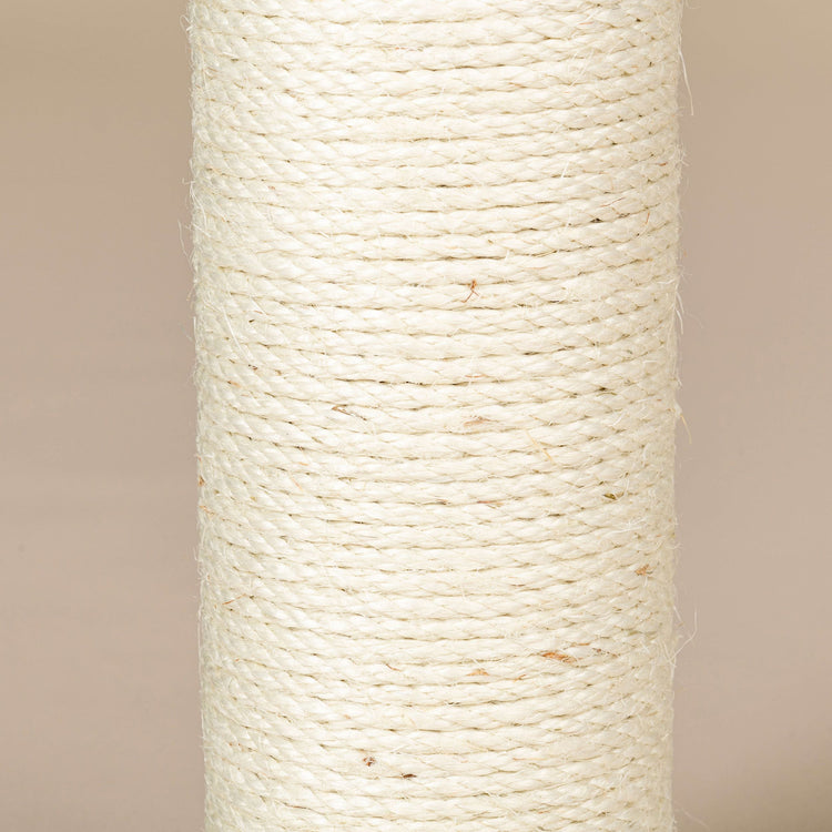 Sisal Pole 10 cm x 12 cmØ - M8 (Beige)