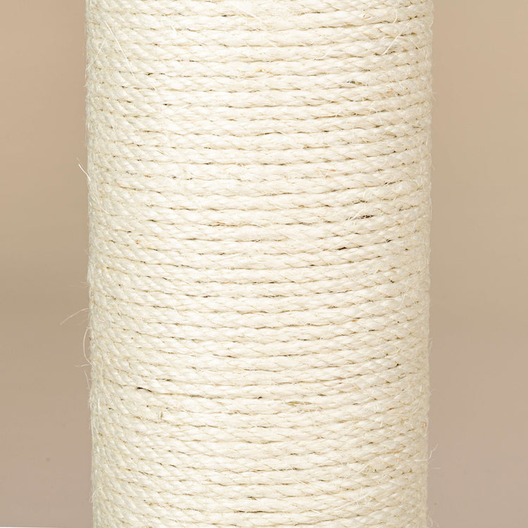 Sisal Pole 60 cm x 15 cmØ - M8 (Beige)