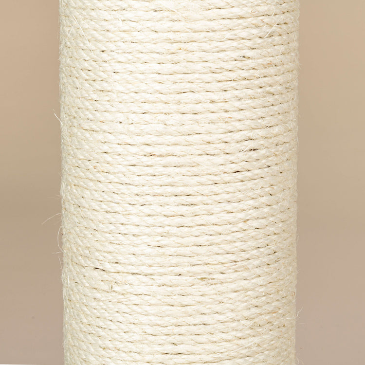Sisal Pole 59 cm x 15 cmØ - M8 (Beige)