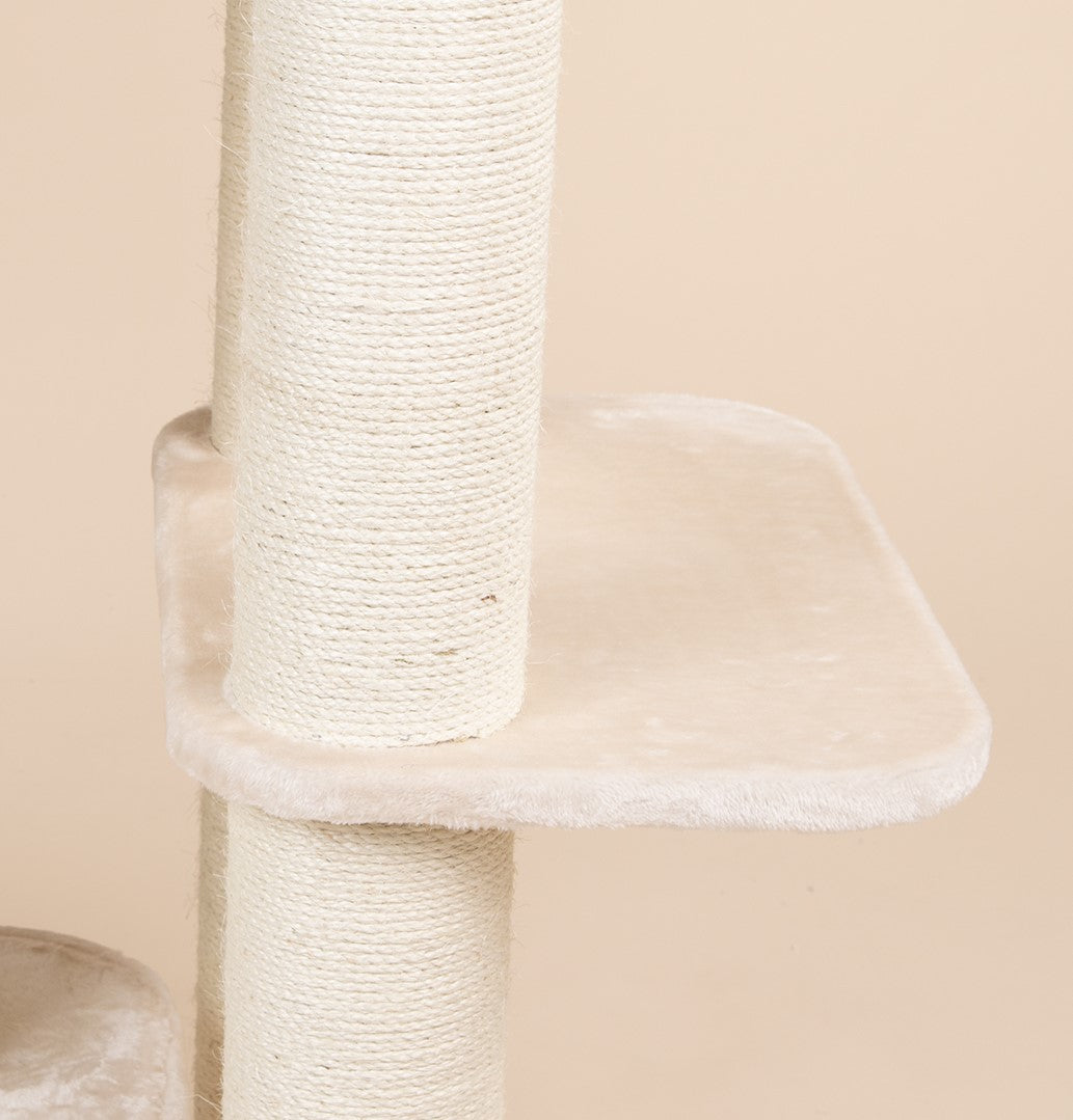 Cream Middle Plate, Cat Empire Component Cat Tree King