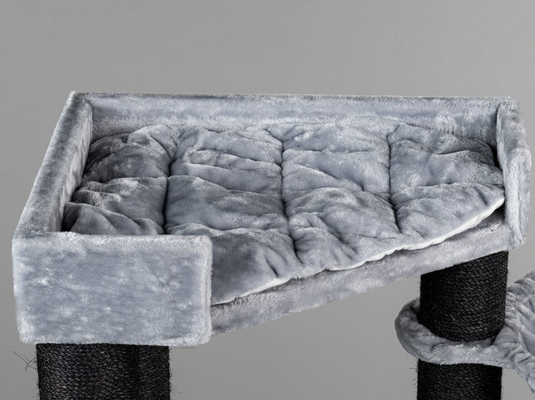Cushion for trapezium top bed light grey (Corner Cat XXL)