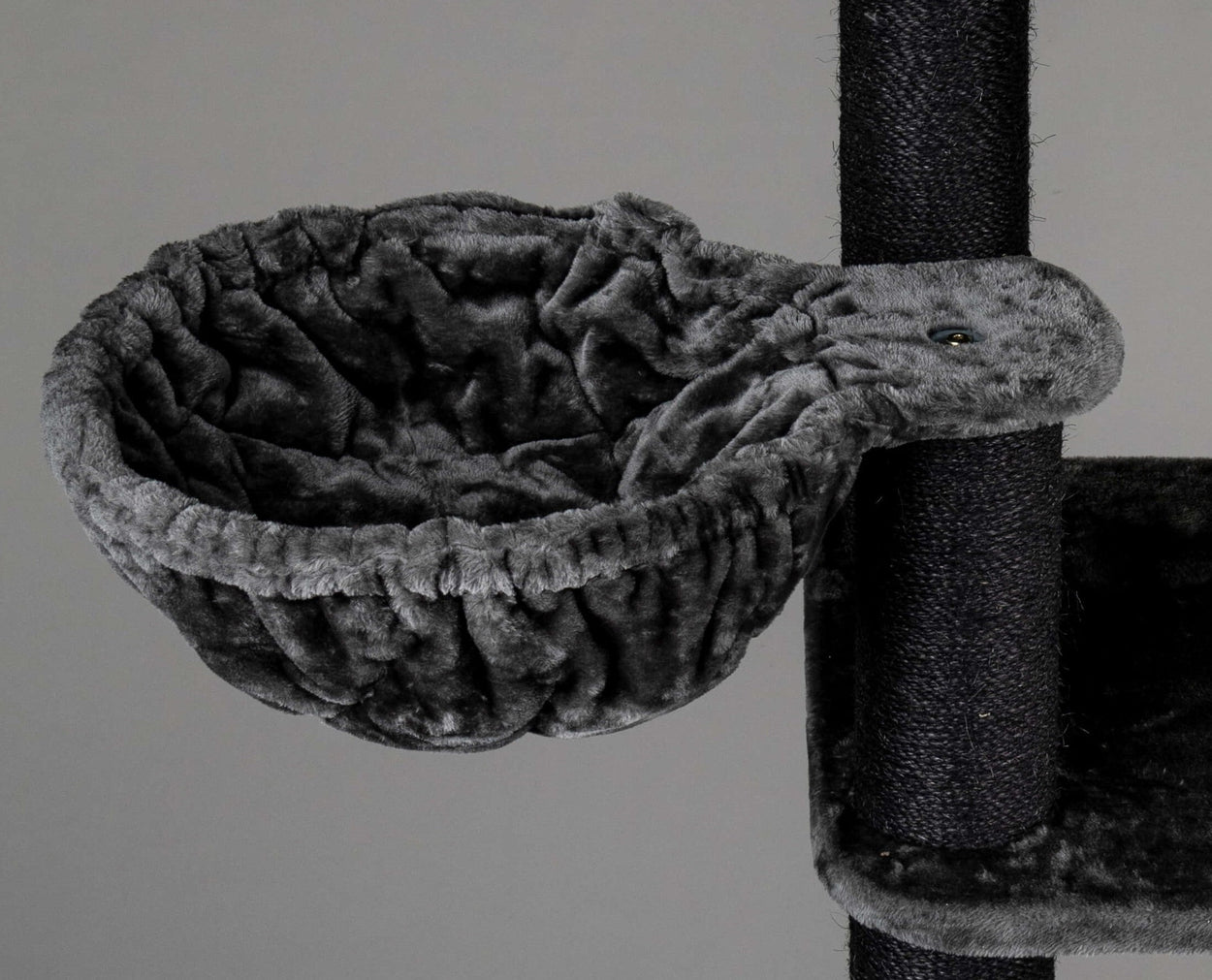 Hammock 45cm diameter for 12 cm pole Dark Grey