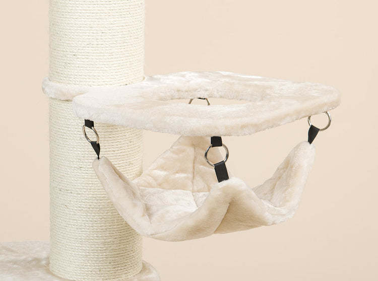 Large, Cream Crown Hammock (for 12, 15 or 20 cm poles)