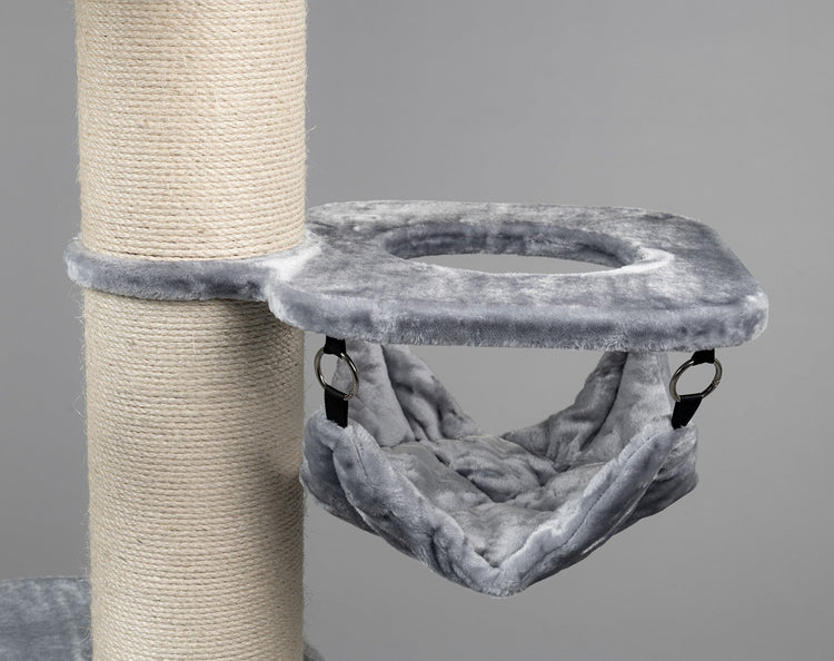 Large, Light Grey Crown Hammock (for 12, 15 or 20 cm poles)
