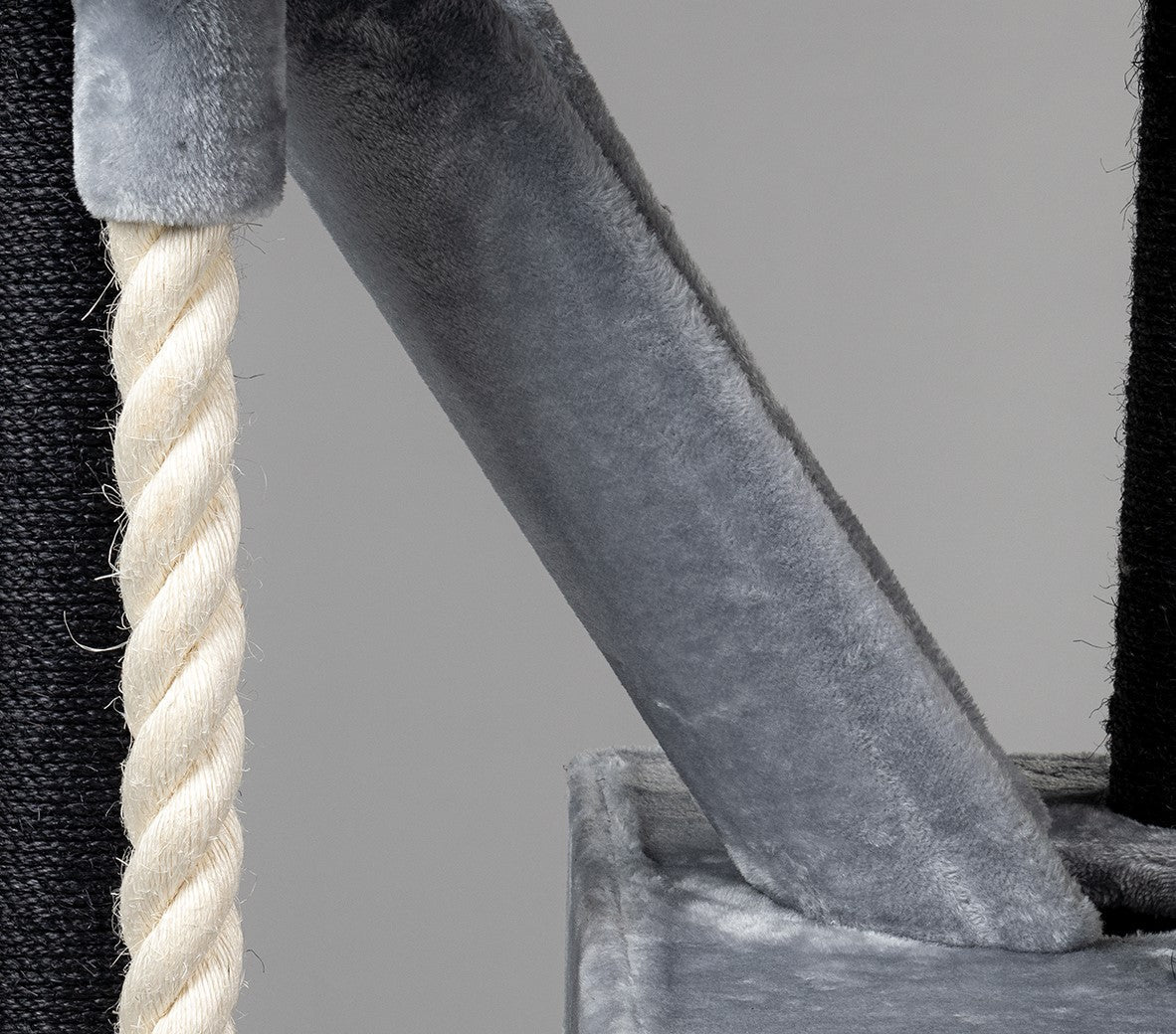 Slide 55 x 20, Cat Condo & Cat Mansion (Light Grey)