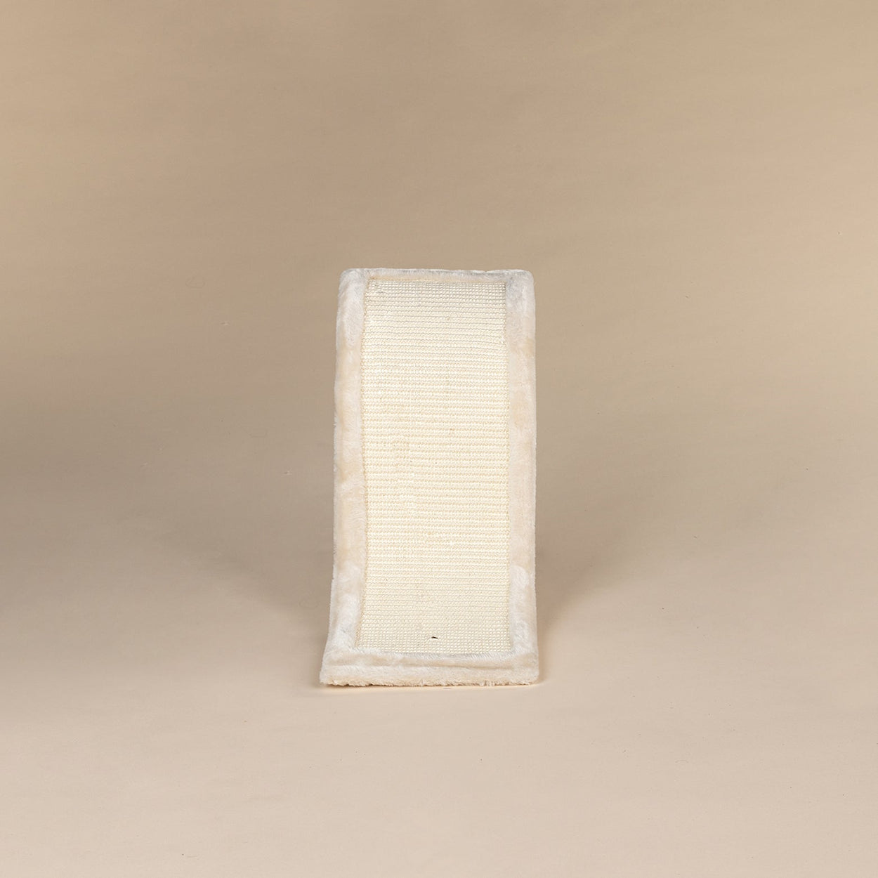 Curve Scratching Board, Cat Mansion (Beige)