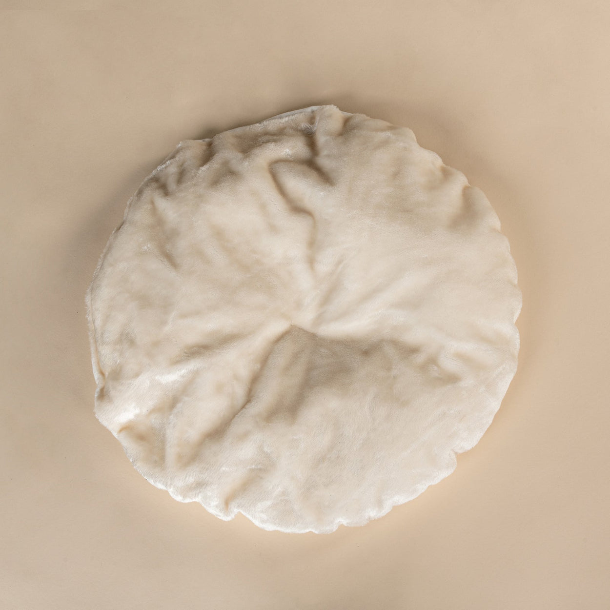 Cushion 60cm for round top bed beige (Queensplace XXL)