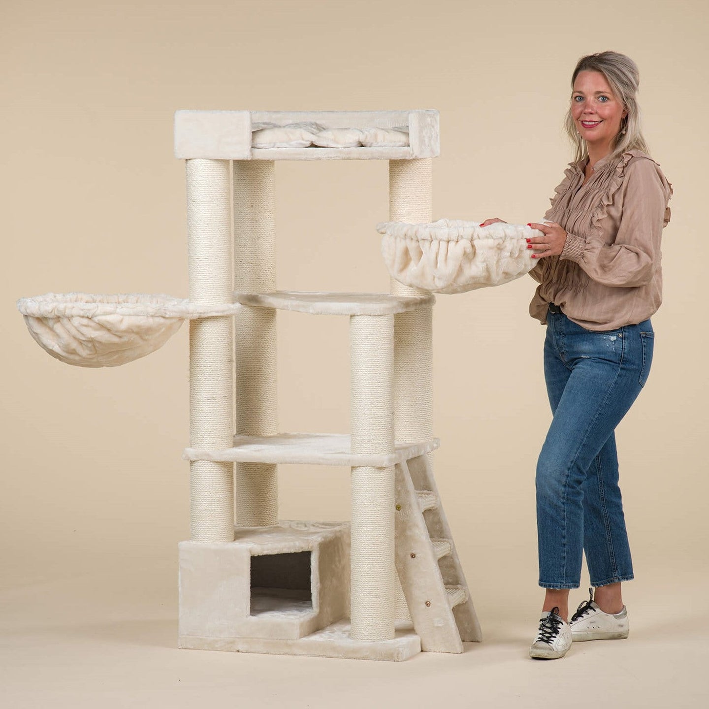 Mega deluxe cat tree online