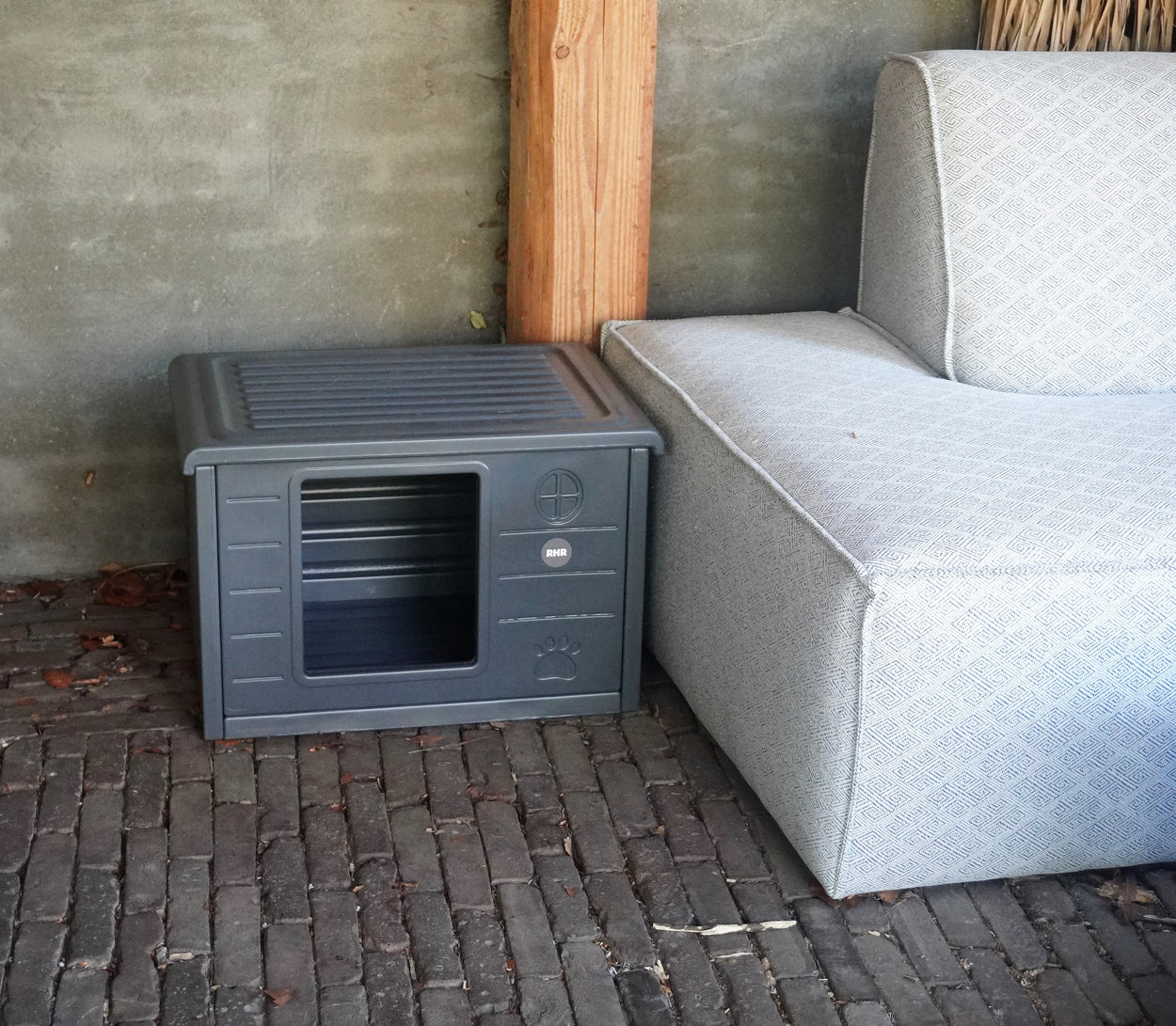 Cat house Villa de Luxe for inside and outside (Grey)