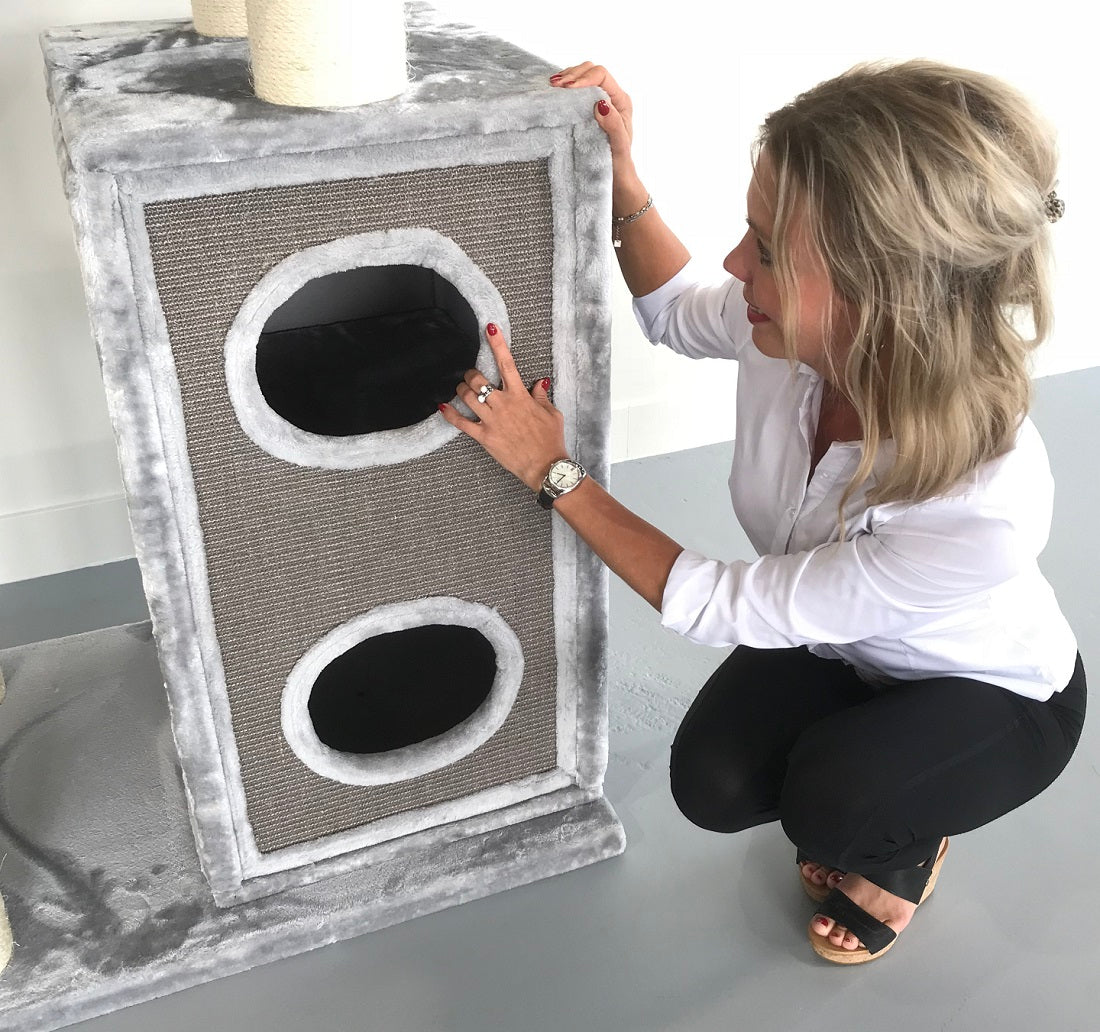 Cat Paradise Light Grey