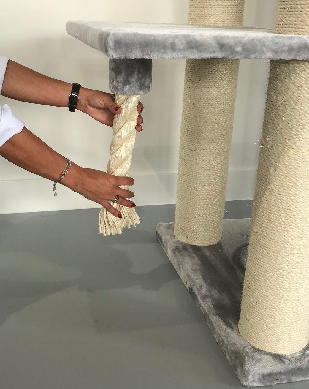 Cat Paradise Light Grey