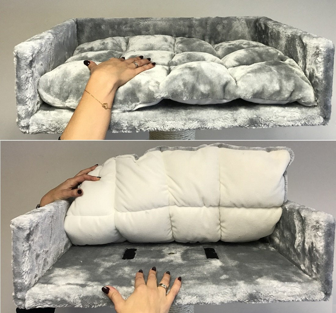 Cat Mansion Light Grey