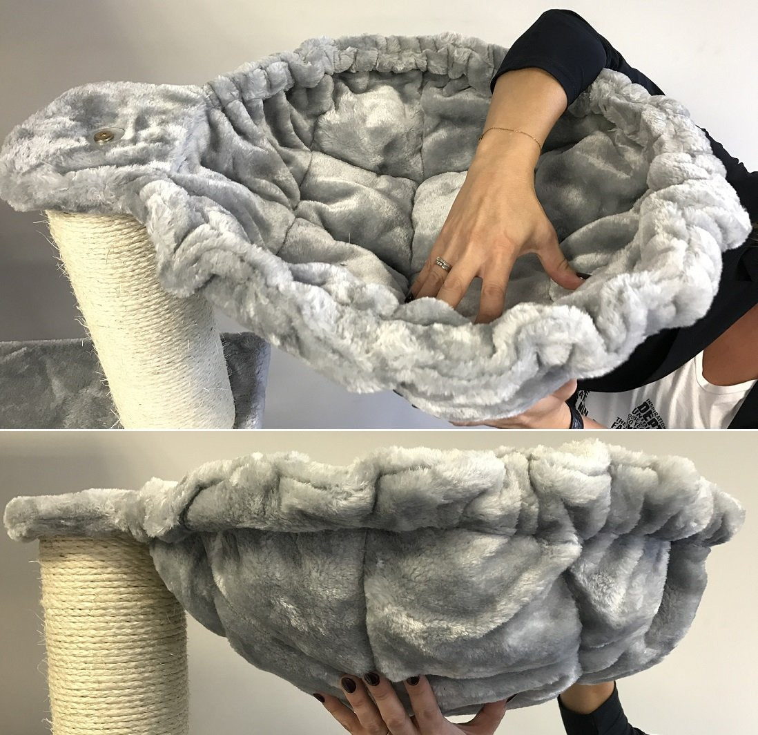 Cat Mansion Light Grey