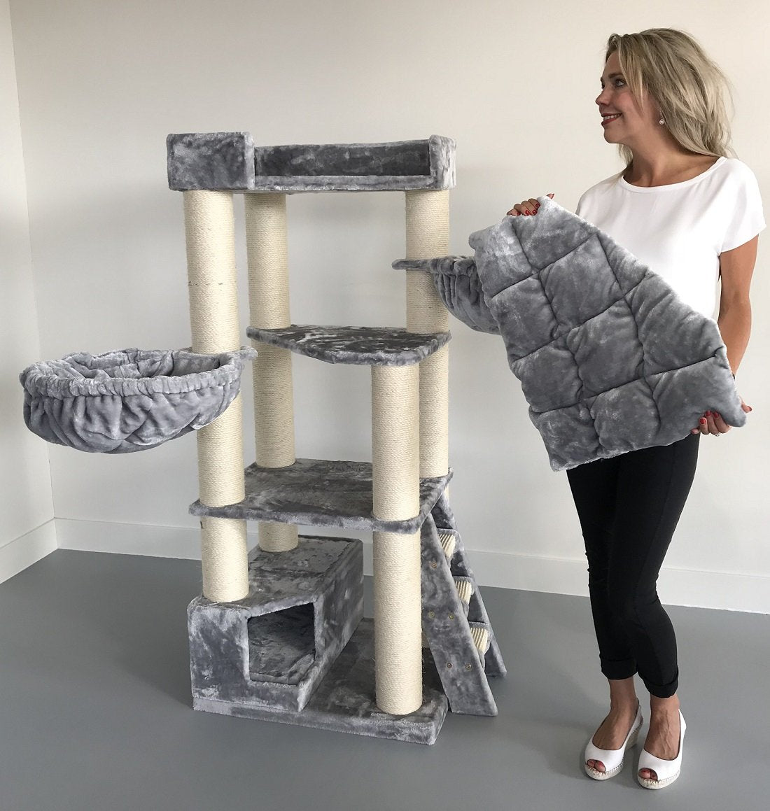 Corner Cat XXL Light Grey