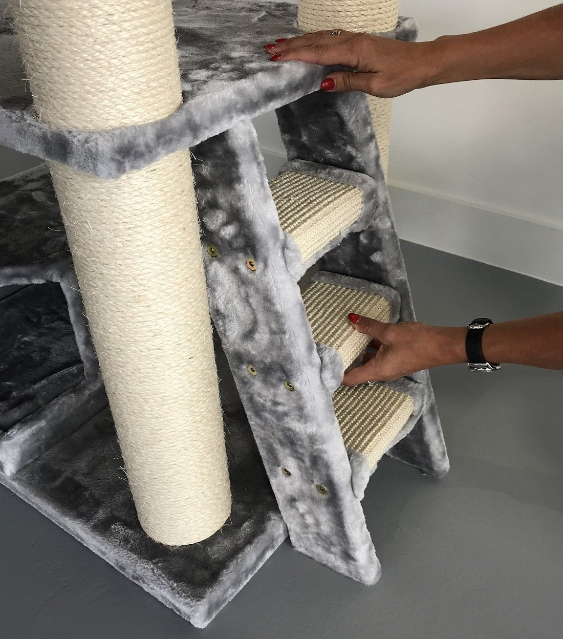 Corner Cat XXL Light Grey